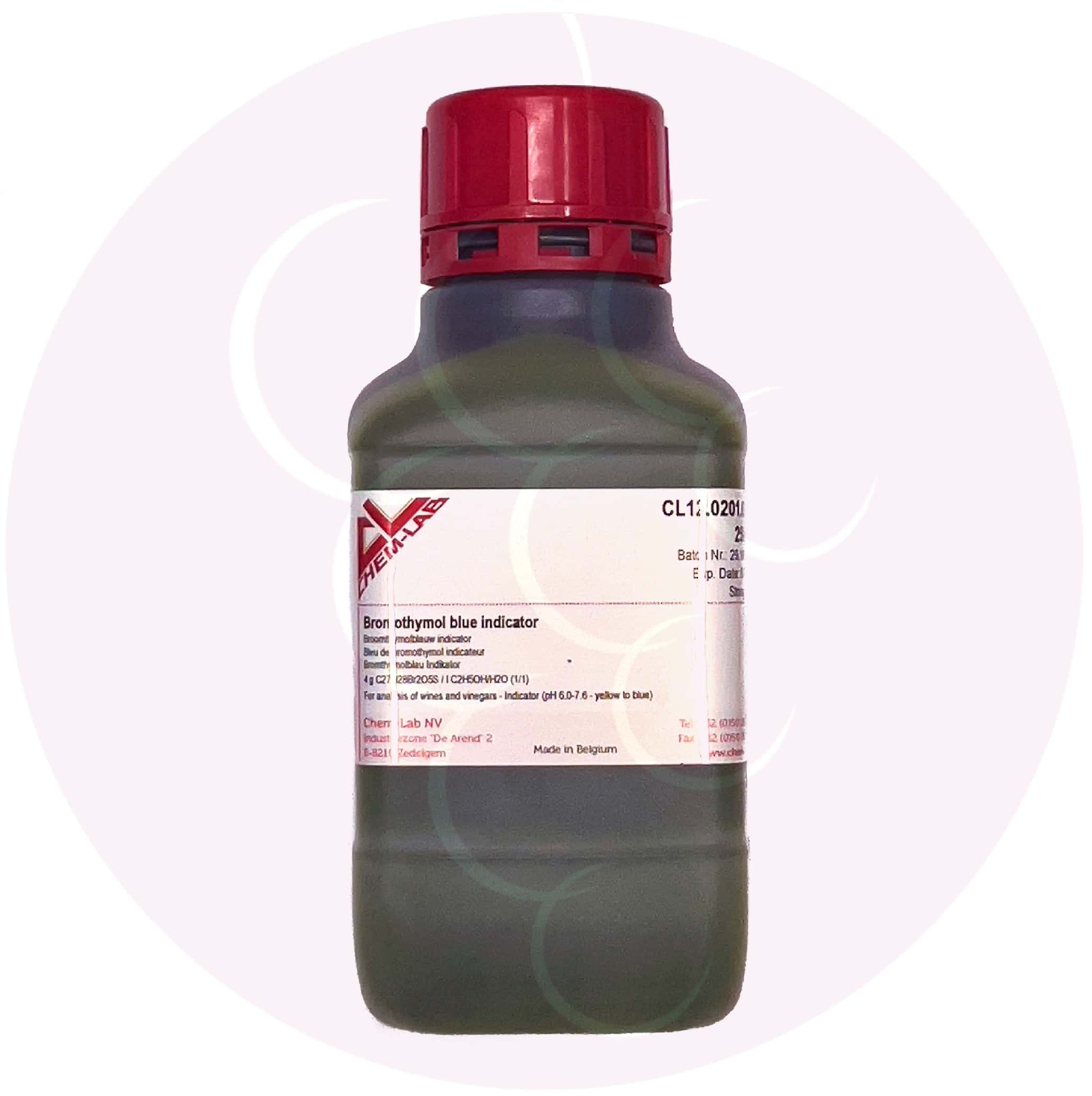 BLU DI BROMOTIMOLO 250 ML BLU DI BROMOTIMOLO 250 ML