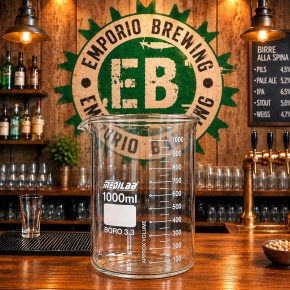 BEAKER GRADUATO VETRO 1000 ml